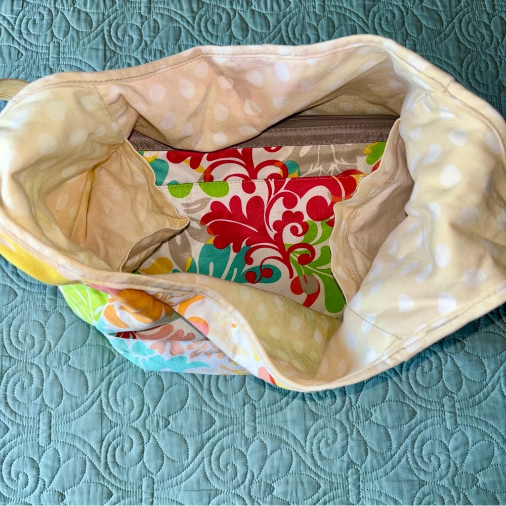 Thirty One Rainbow Floral Bag Set - Picture 6 of 12
